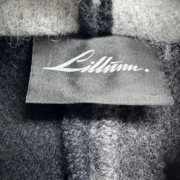 Lillunn of Norway Womens 100% Wool Sten Jacket Coat Size XXS Oversized Gray - Picture 3 of 13